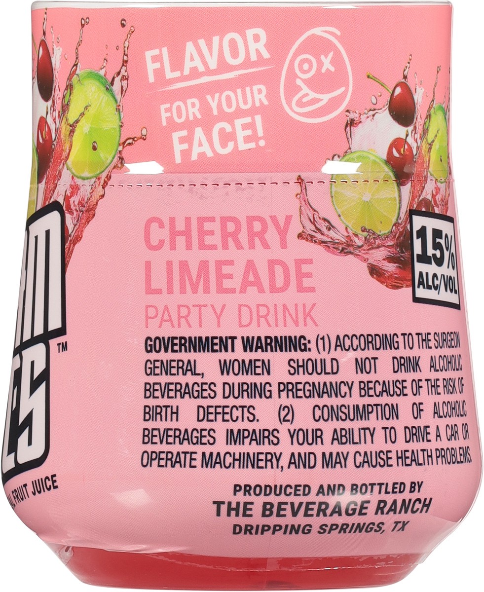 slide 7 of 13, Slam Zees Cherry Limeade Party Drink 187 ml, 187 ml