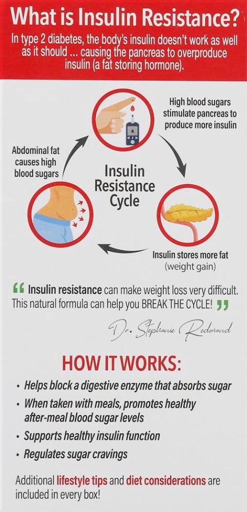 slide 2 of 3, Diabetes Doctor Carb & Sugar Blocker 45Ct, 45 ct