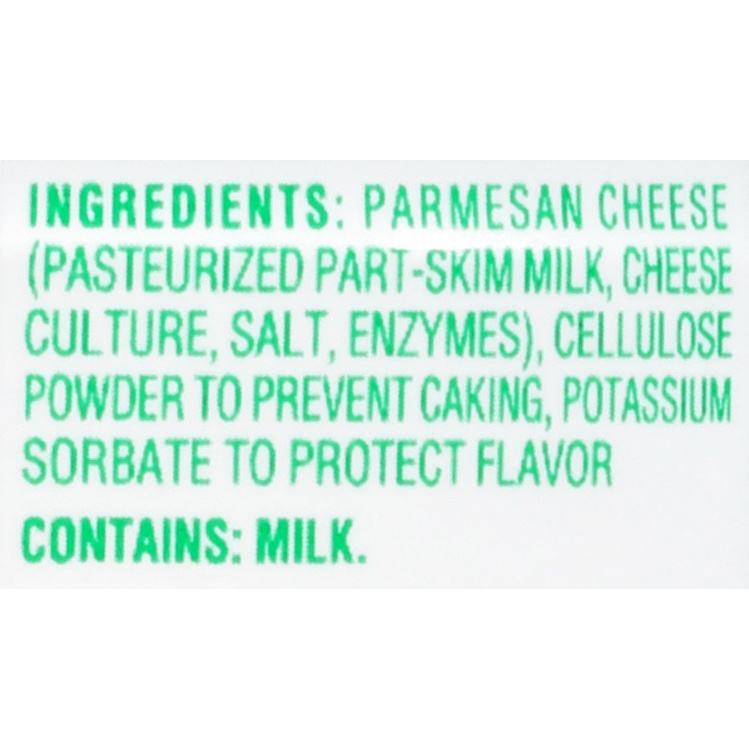 slide 6 of 6, Grated Parmesan Cheese, 8 oz