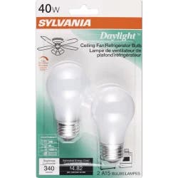 Sylvania Daylight Enhances Color Ceiling Fan/ Refrigerator 40 Watt Indoor Light Bulbs