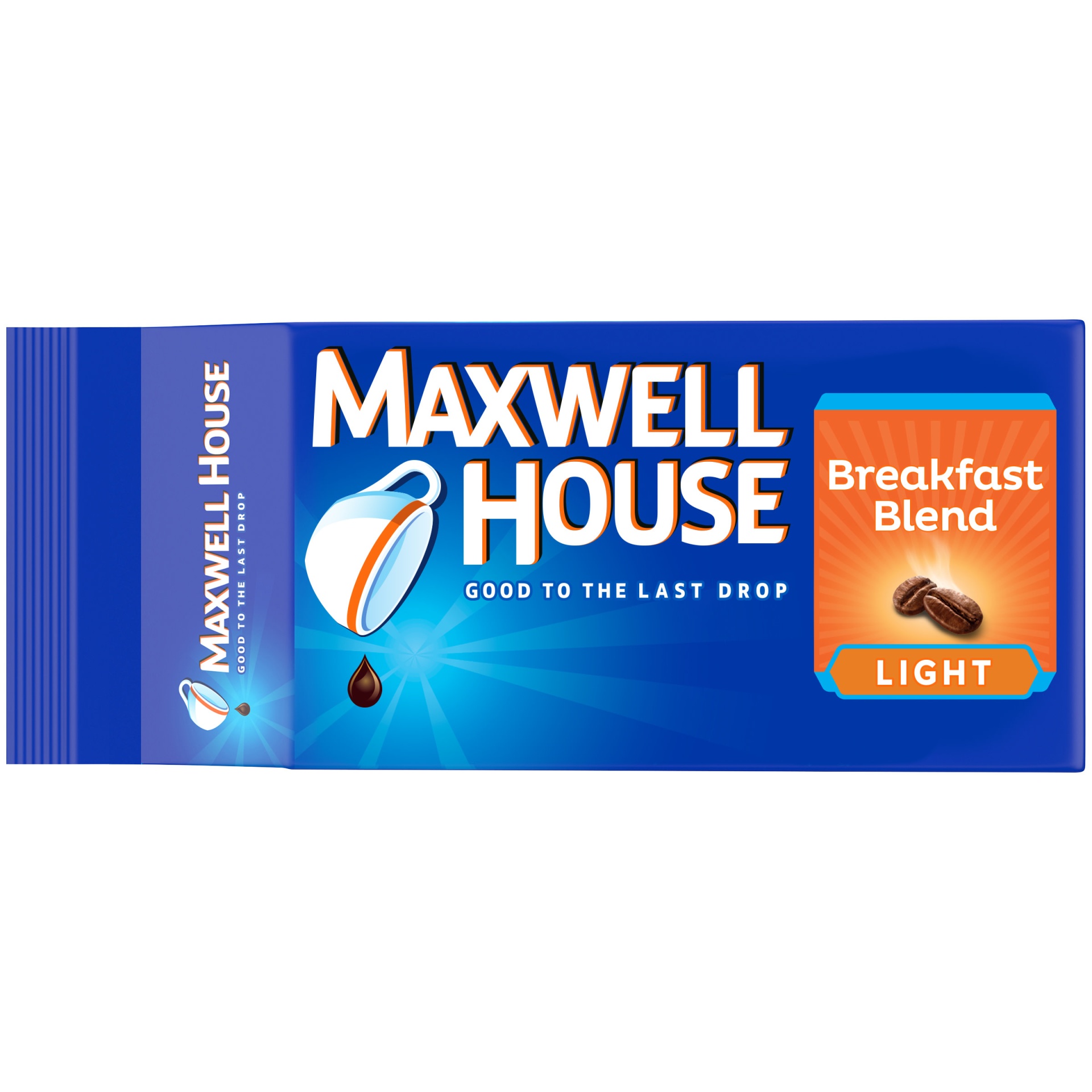 slide 1 of 2, Maxwell House Breakfast Blend Light Roast Ground Coffee, 11 oz