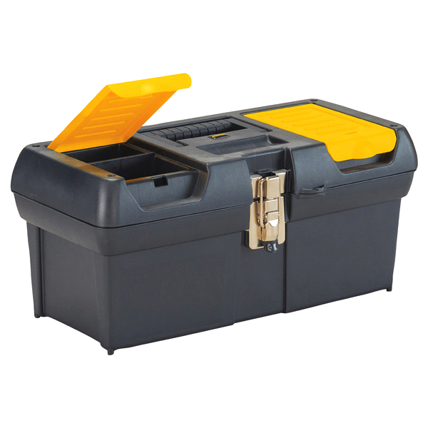 slide 1 of 1, Stanley 16 in 2000 Toolbox With Tray, 1 ct