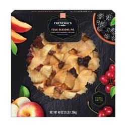 FREDERIKS BY MEIJER Frederik's By Meijer Four Seasons Pie, Cherry, Apple, Blackberry, And Peach, 48 Oz