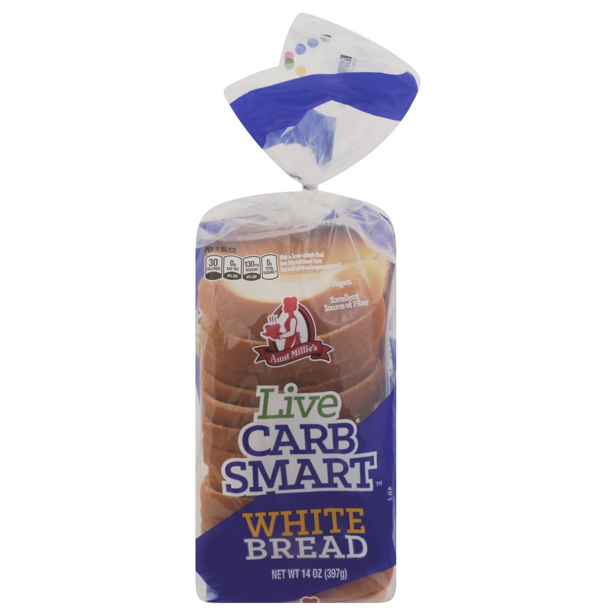 slide 1 of 29, Perfection Bakeries Live Carb Smart White Bread, 14 oz