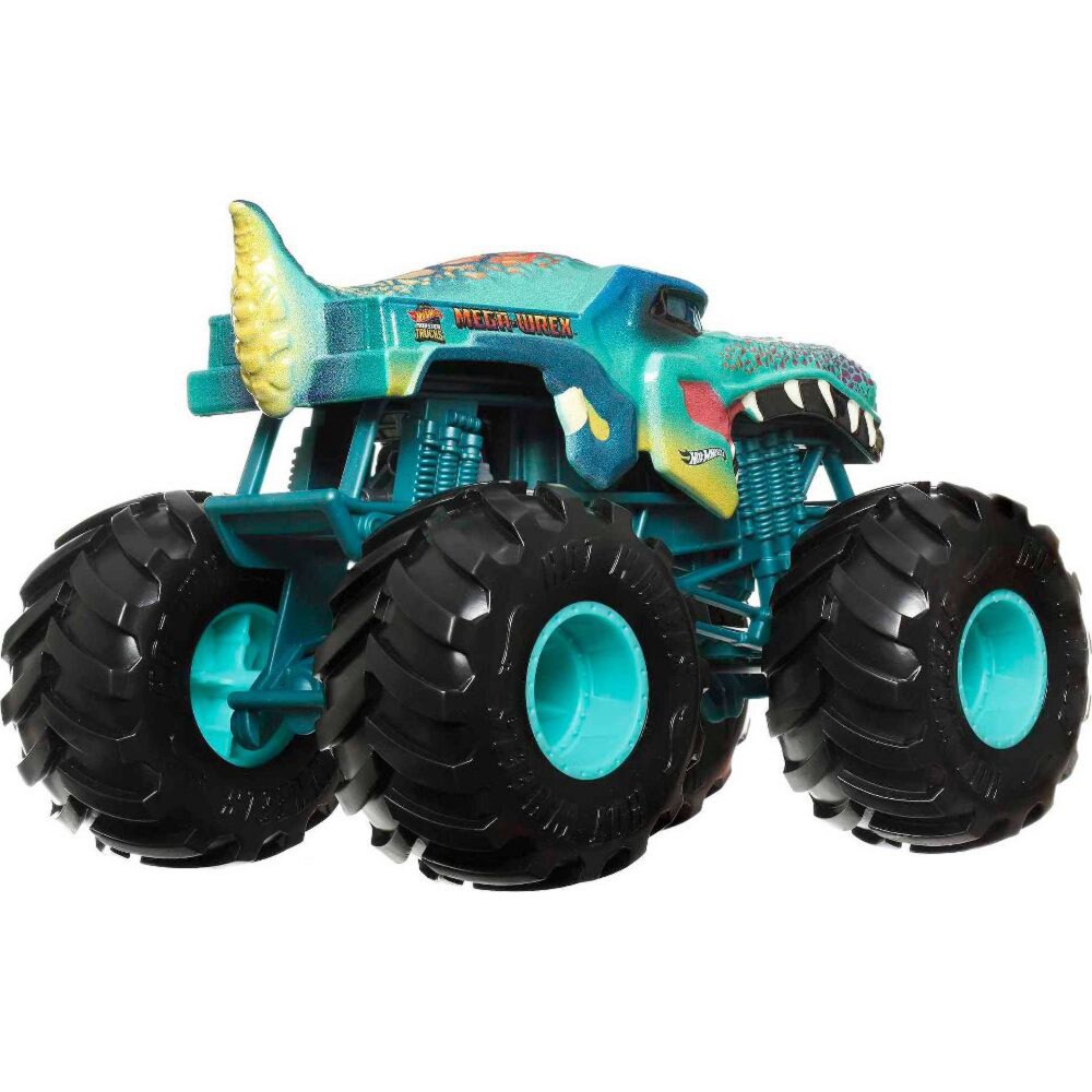 slide 2 of 4, Hot Wheels Monster Truck Oversize 2023 Mega Wrex, Fyj83, 1 ct