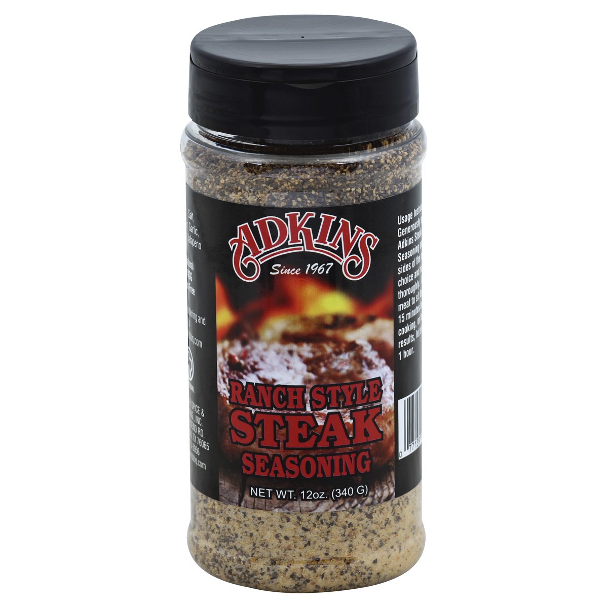 slide 3 of 3, Adkins Seasoning 12 oz, 12 oz