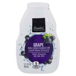 Essential Everyday Grape Liquid Water Enhancer - 3.11 oz