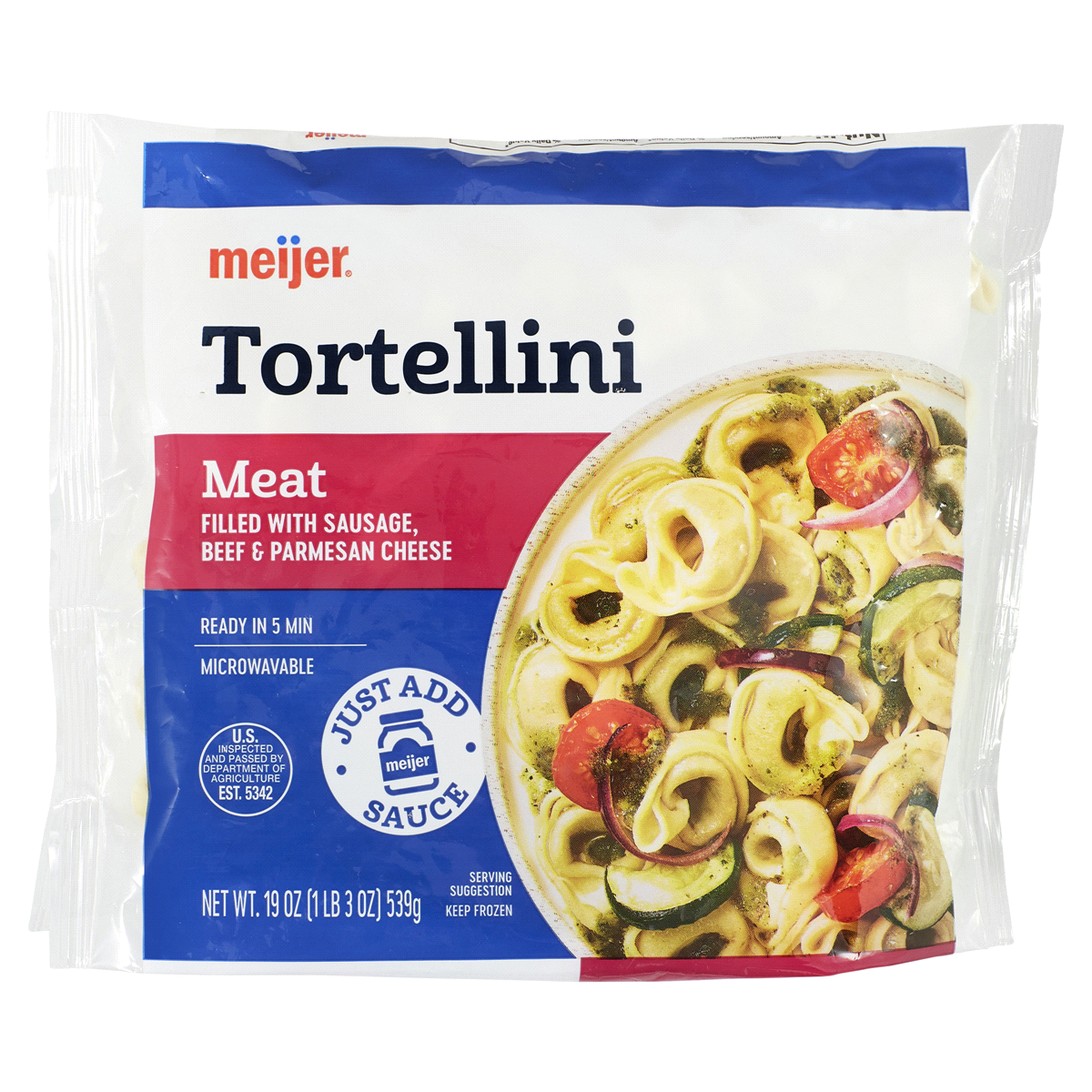 slide 1 of 29, Meijer Meat Tortellini, 19 oz