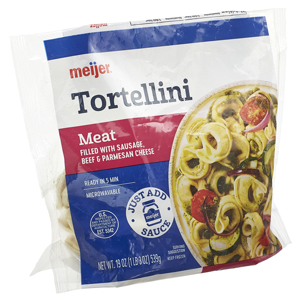 slide 4 of 29, Meijer Meat Tortellini, 19 oz