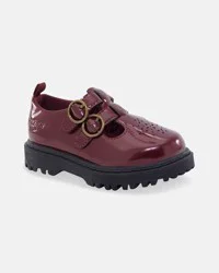 Oshkosh Toddler Girl Buckle Platform Casual Shoes - Burgundy 12