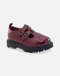 Oshkosh Toddler Girl Buckle Platform Casual Shoes - Burgundy 12