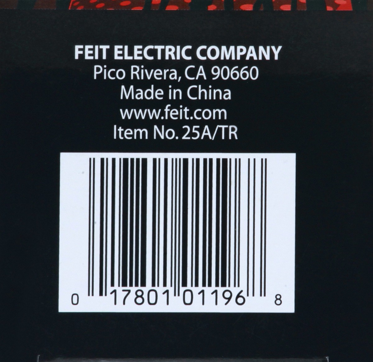 slide 6 of 8, Feit Electric Globe Incandescnet A19 Red, 1 ct