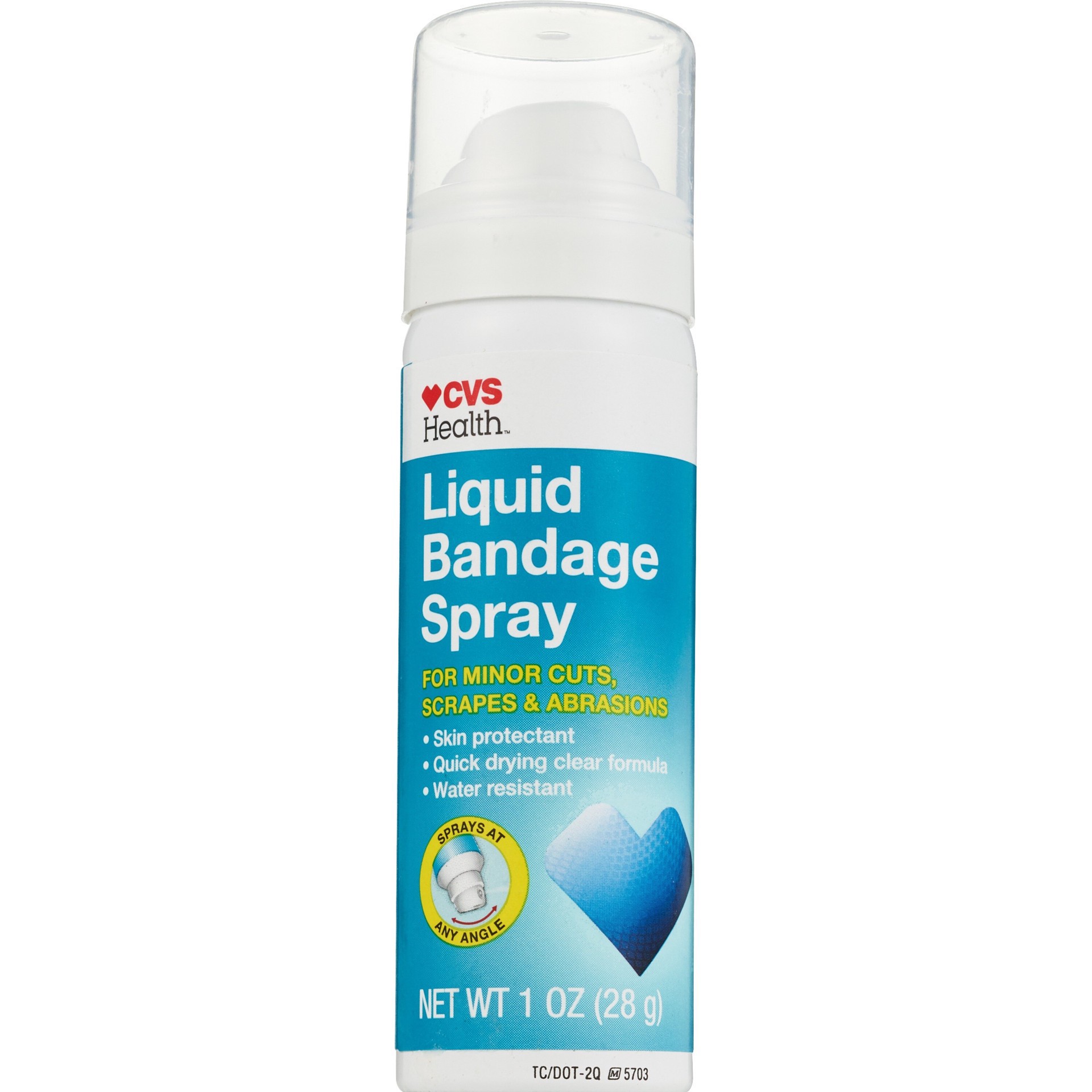 slide 1 of 1, CVS Health Lqd Bandage Spray, 1 oz
