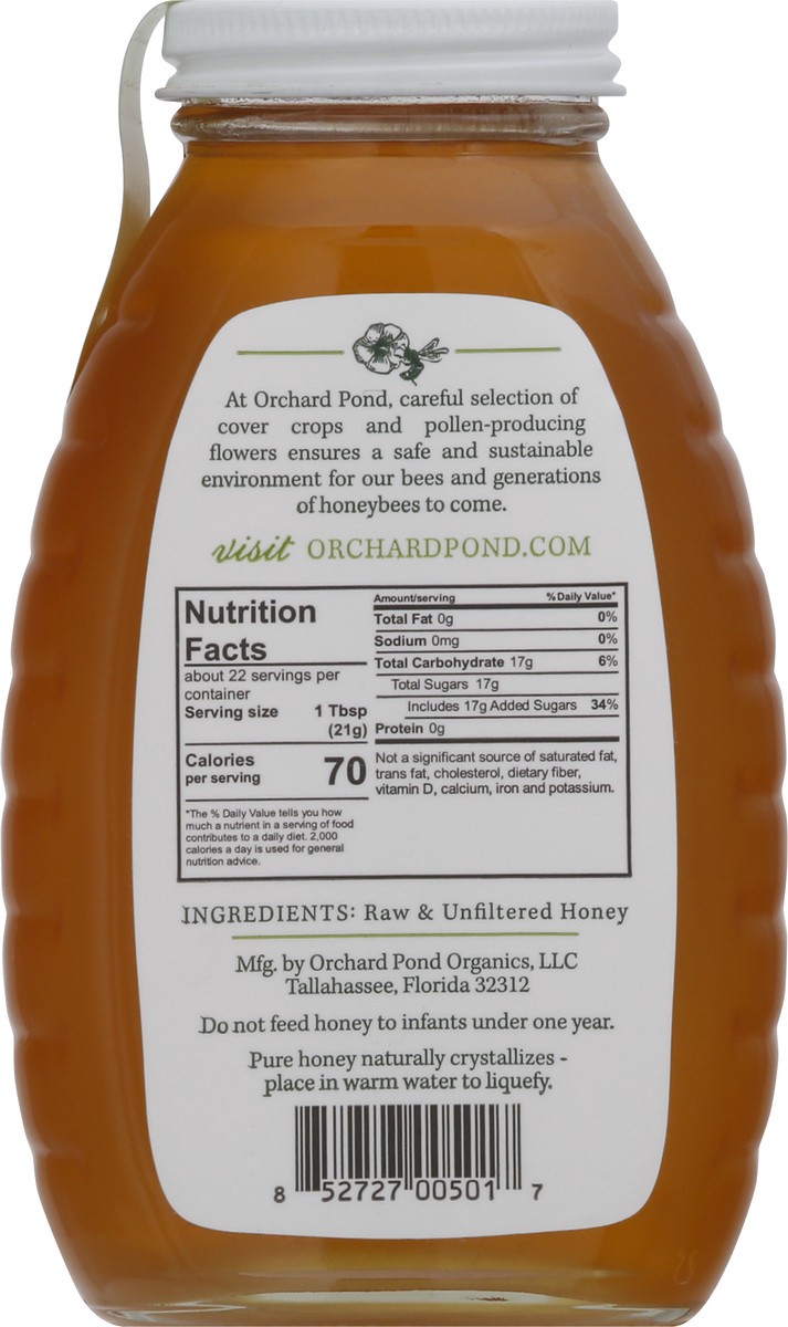 slide 8 of 13, Orchard Pond Tupelo Honey 16 oz, 16 oz