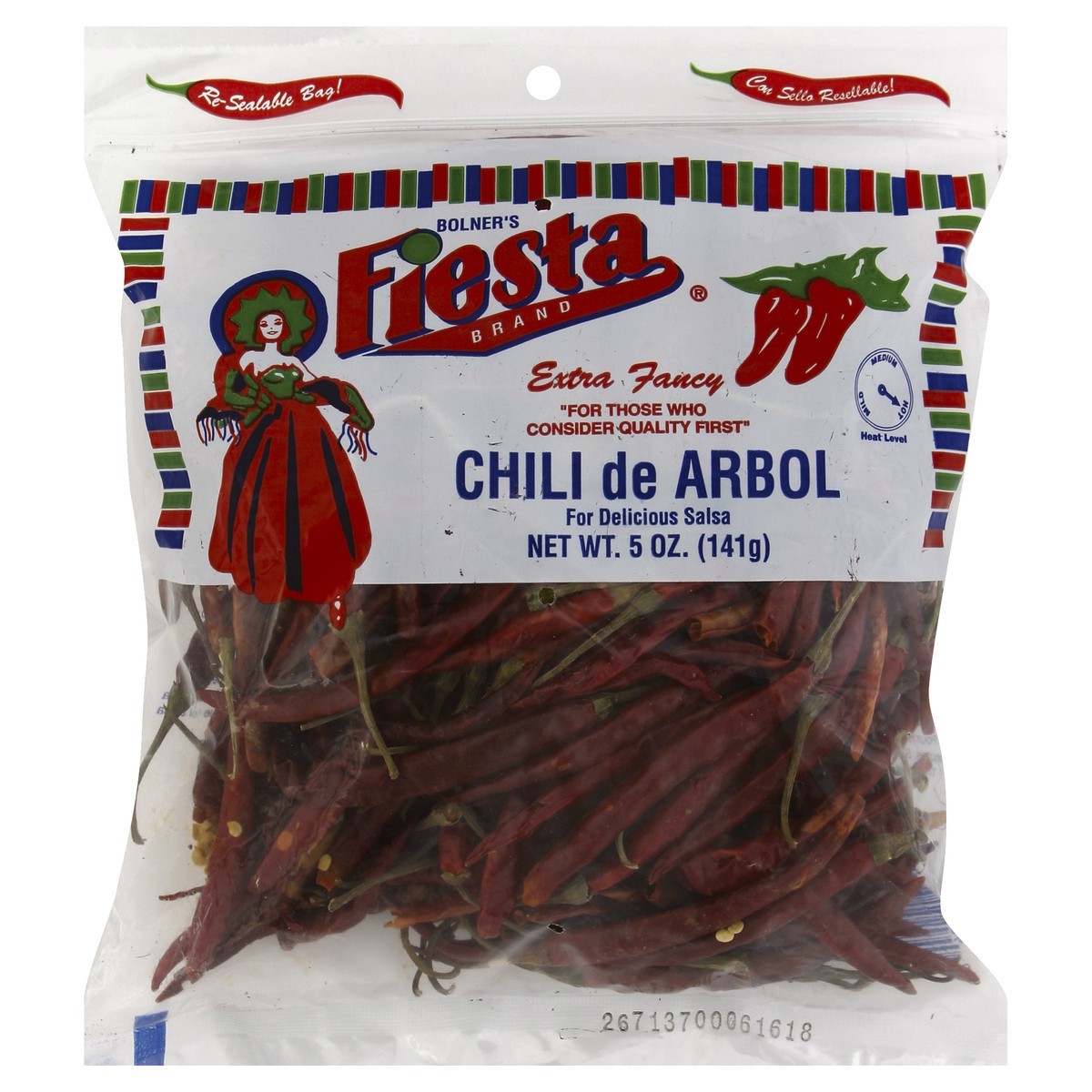 slide 4 of 4, Fiesta Chili De Arbol 5 oz, 5 oz