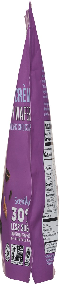 slide 2 of 9, Little Secrets Dark Chocolate Creme Mini Crispy Wafers in Dark Chocolate 3.5 oz, 1 ct