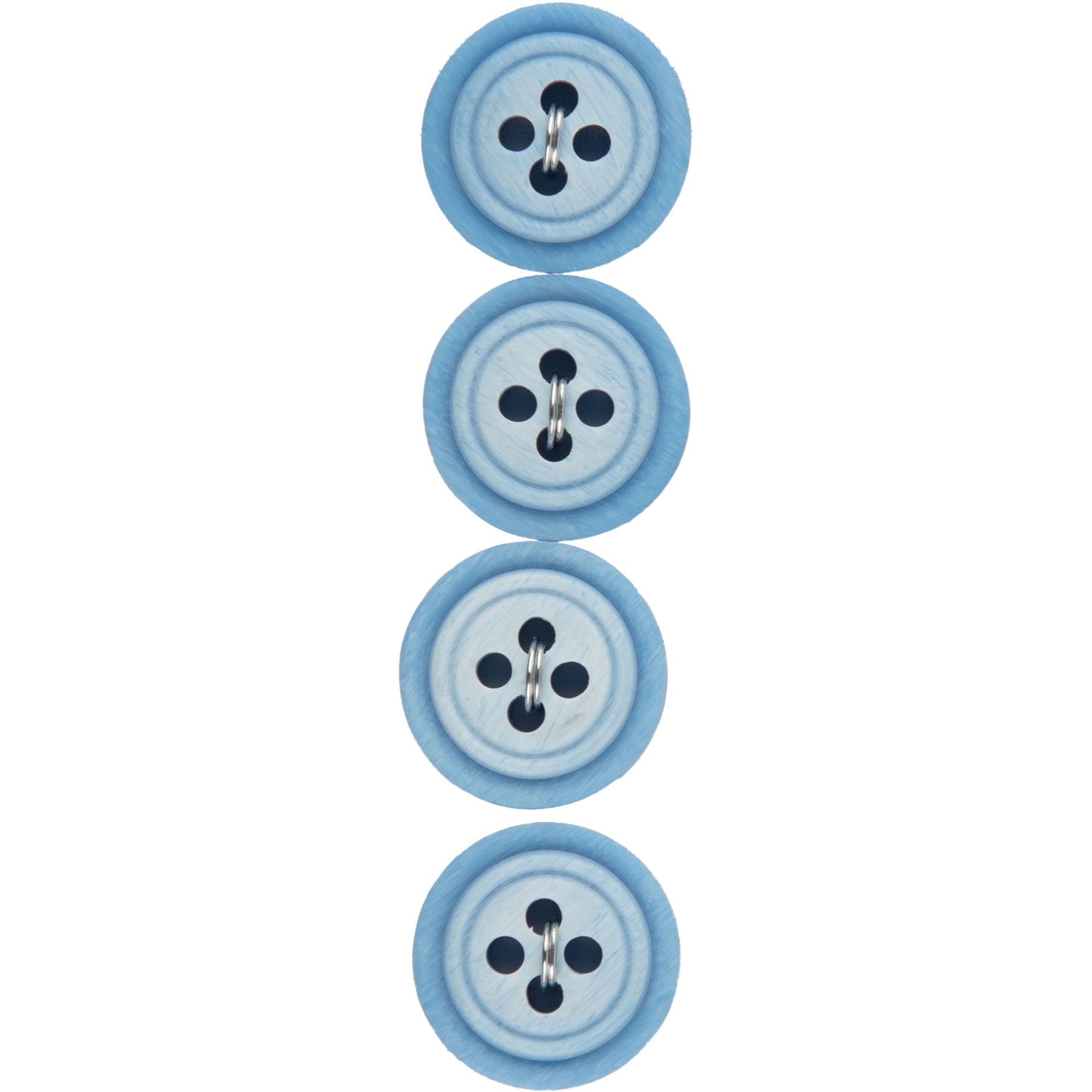 slide 3 of 3, Blumenthal Lansing Spectrum Cool 5/8" Blue 4-Hole Buttons, 4ct., 4 ct
