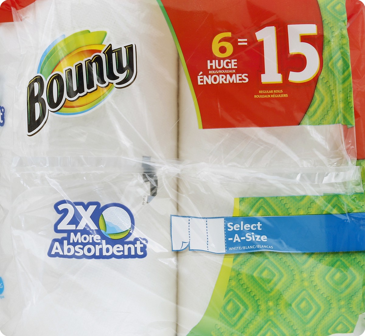 slide 2 of 5, Bounty Paper Towels 6 ea, 6 ct