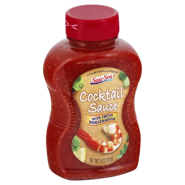 slide 1 of 1, Harris Teeter Traders Sau-Sea Cocktail Sauce, 9 oz