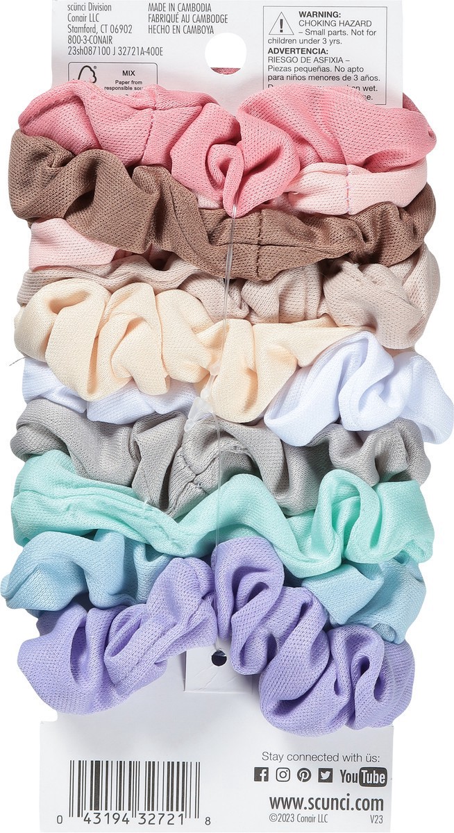 slide 6 of 11, scünci Scrunchies Value Pack, 10 ct