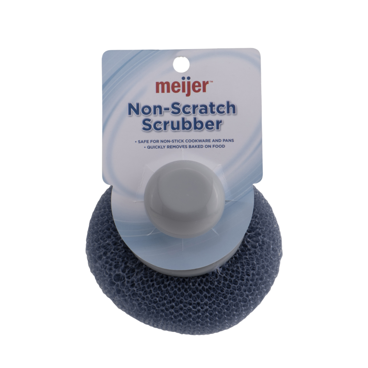 slide 1 of 13, Meijer Non-Scratch Scrubber, 1 ct