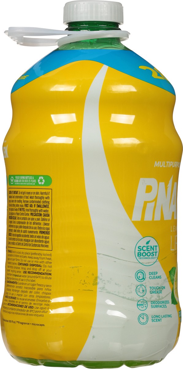 slide 7 of 9, Pinalen Max Aromas Multipurpose Cleaner W/Scentboost Lemon, 128 fl oz