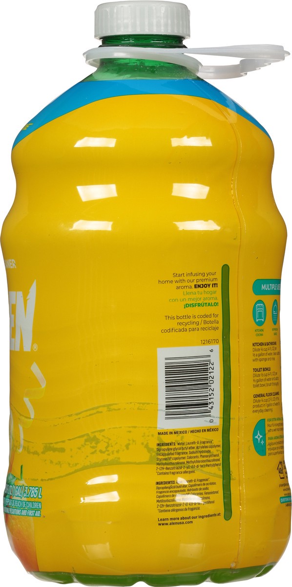 slide 8 of 9, Pinalen Max Aromas Multipurpose Cleaner W/Scentboost Lemon, 128 fl oz