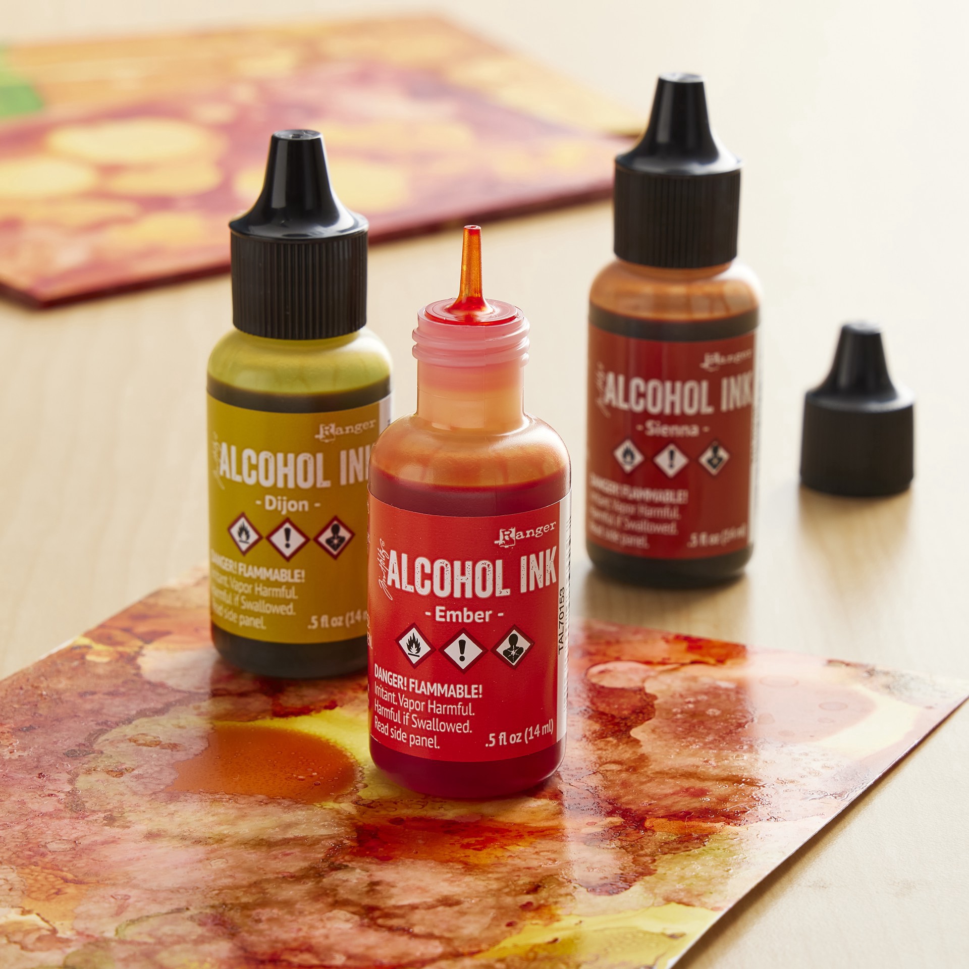 slide 3 of 4, Ranger Tim Holtz Alcohol Inks, 0.5 fl oz