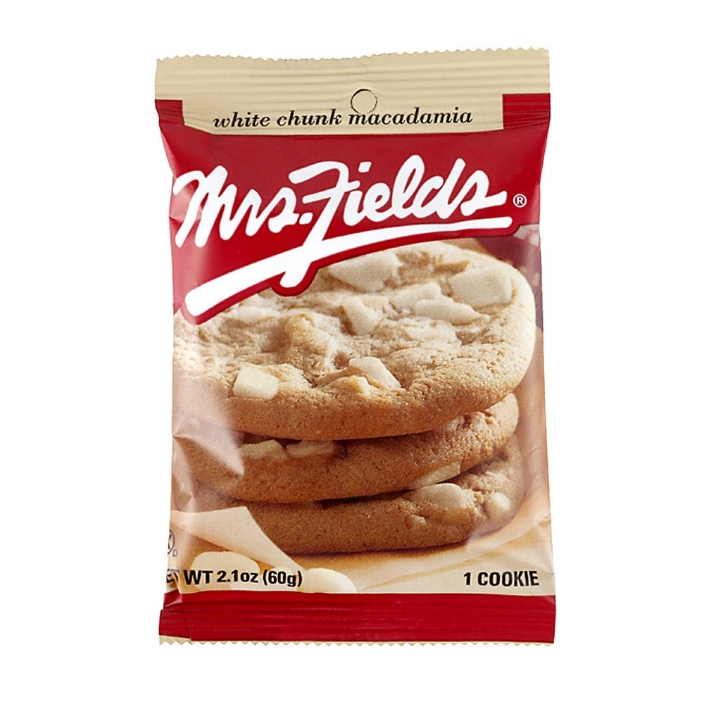 slide 1 of 1, Mrs. Field's White Chunk Macadamia Cookies, 2.1 oz