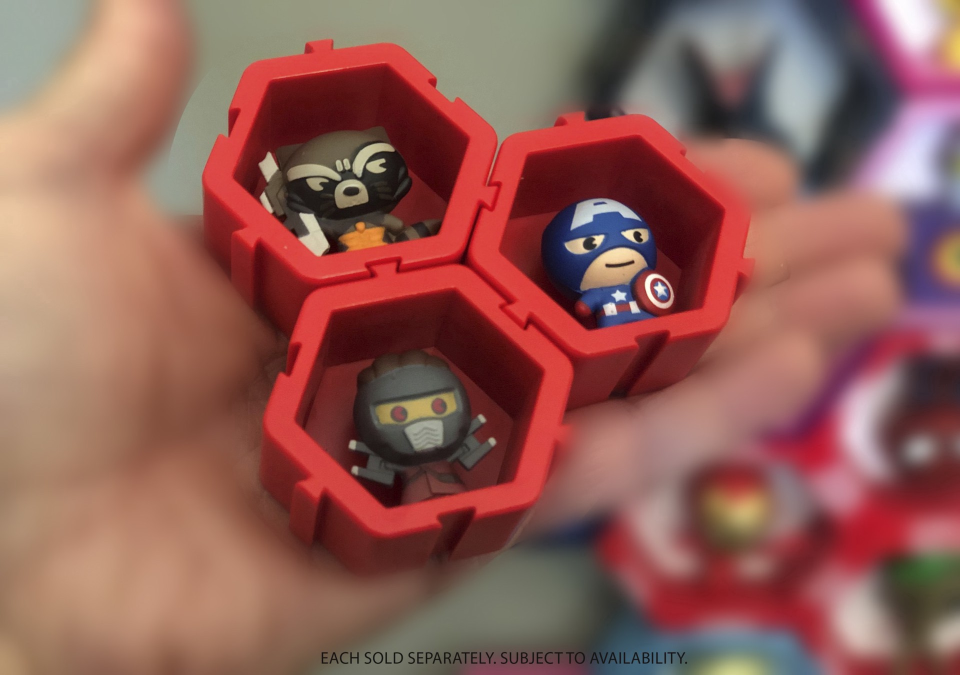 slide 9 of 29, Mattel Nano Pods Cdu Marvel, 1 ct