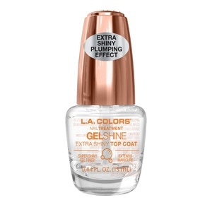 slide 1 of 1, L.A. Colors Salon Fabulous Nail Treatment Gel Shine Plumping Top Coat, 1 ct