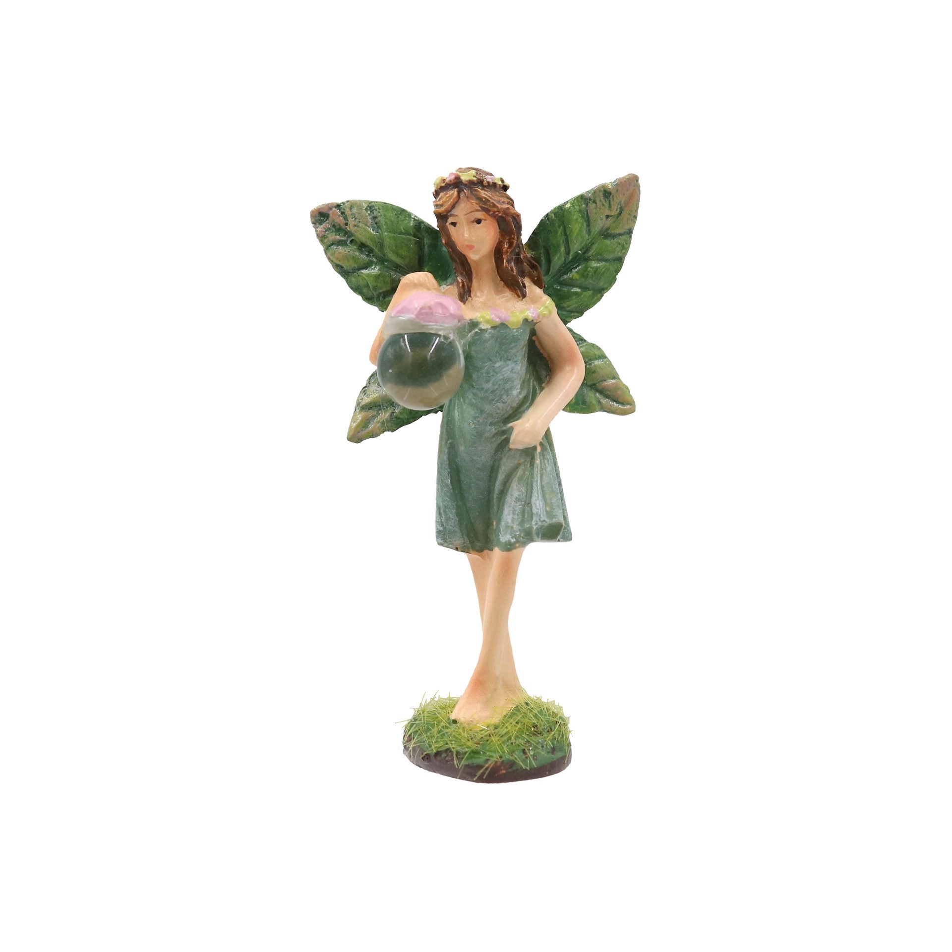 slide 2 of 3, Miniature Fairy With Crystal Ball By Make Market, 1.76 in x 0.9 in x 3.05 in