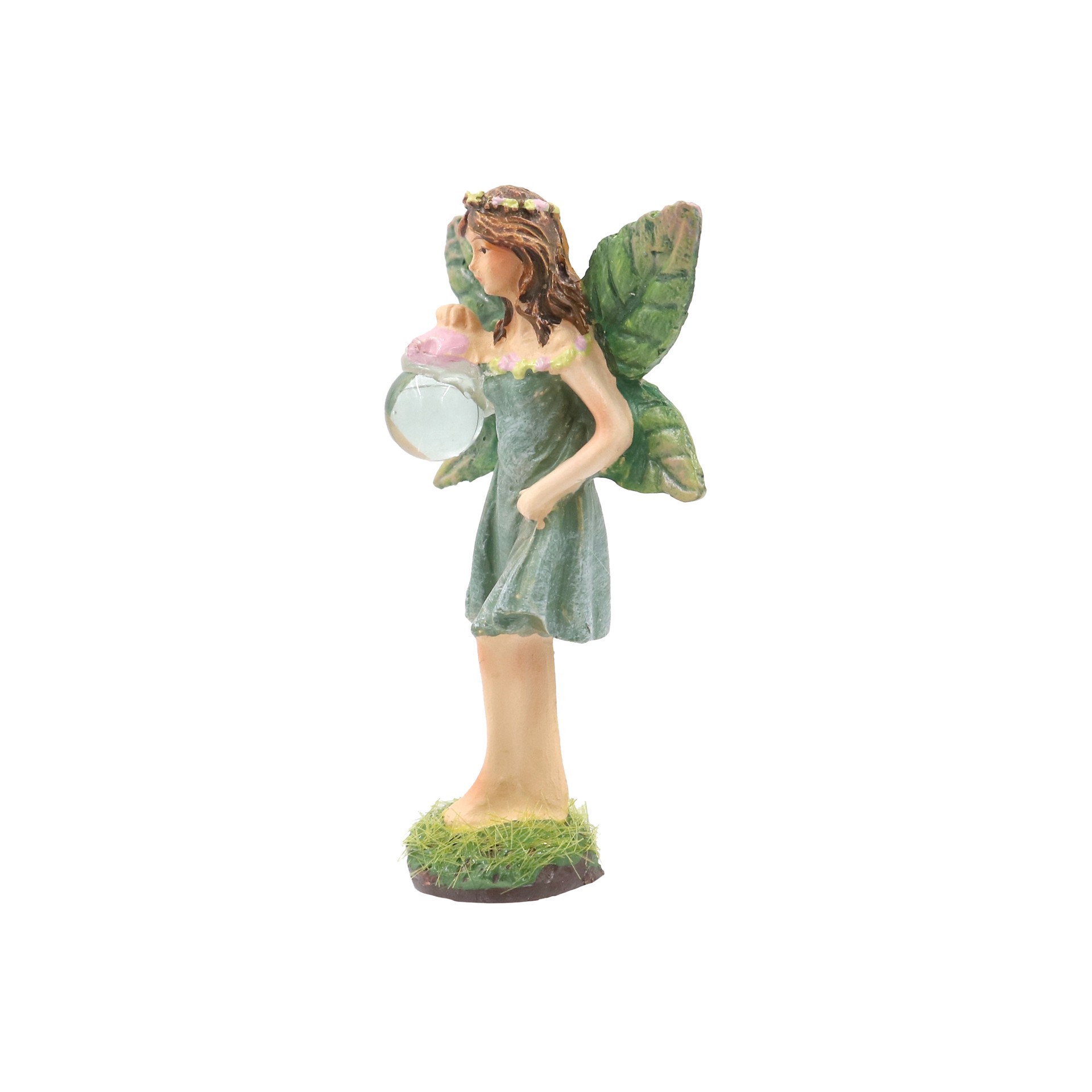 slide 3 of 3, Miniature Fairy With Crystal Ball By Make Market, 1.76 in x 0.9 in x 3.05 in