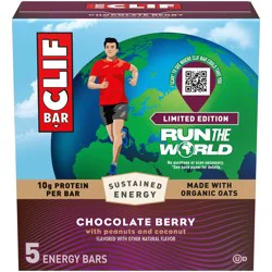 Clif Bar Chocolate Berry Adventure Energy Bar 12 oz