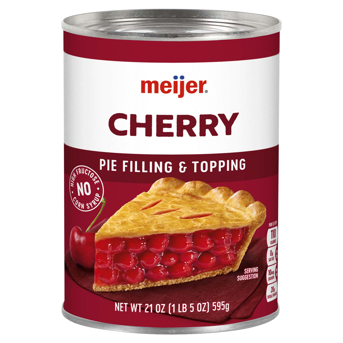slide 1 of 3, Meijer Cherry Pie Filling, 21 oz