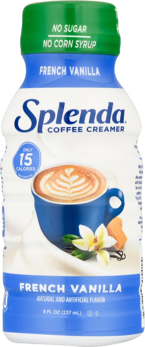 slide 7 of 12, Splenda French Vanilla Coffee Creamer - 8 oz, 8 oz
