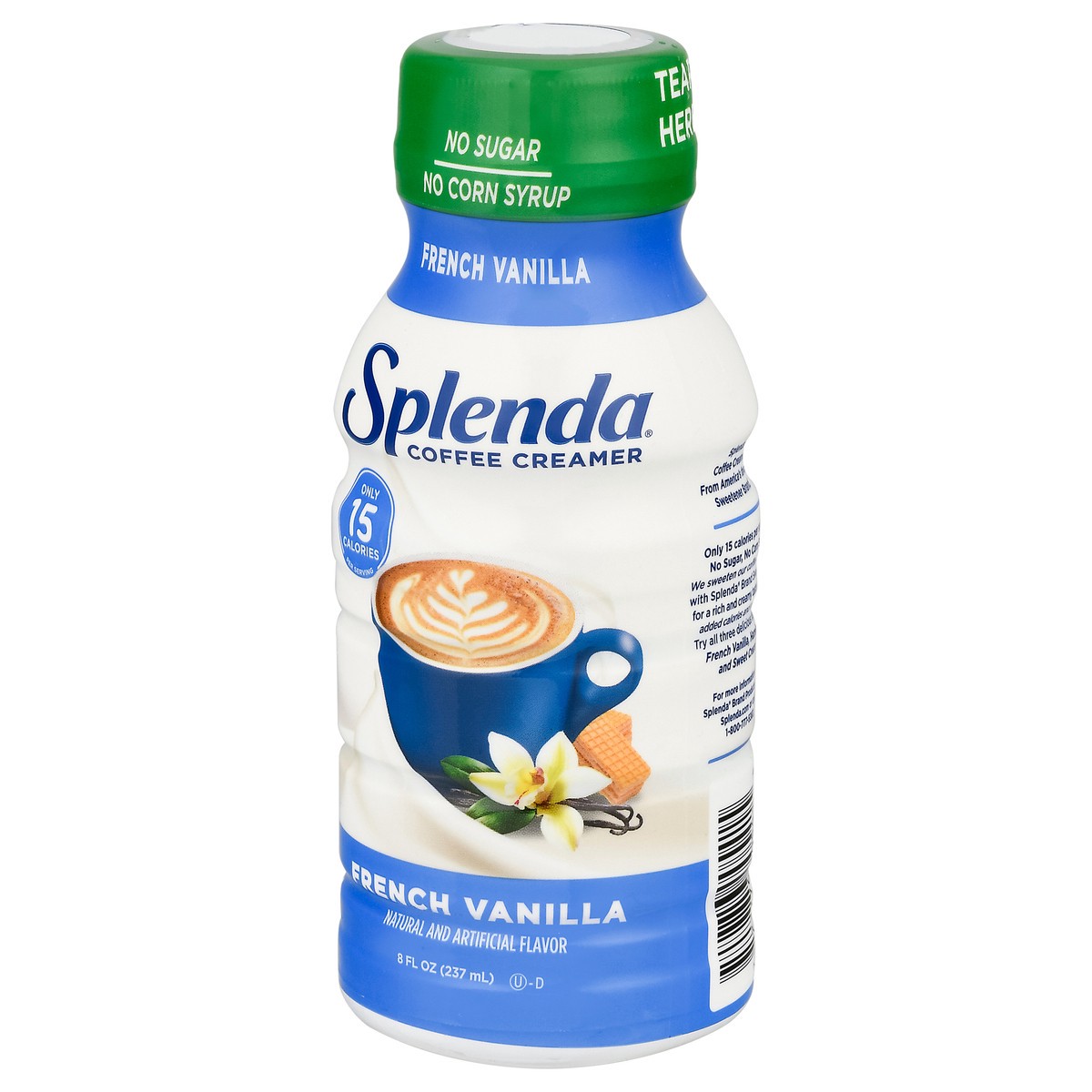 slide 2 of 12, Splenda French Vanilla Coffee Creamer - 8 oz, 8 oz