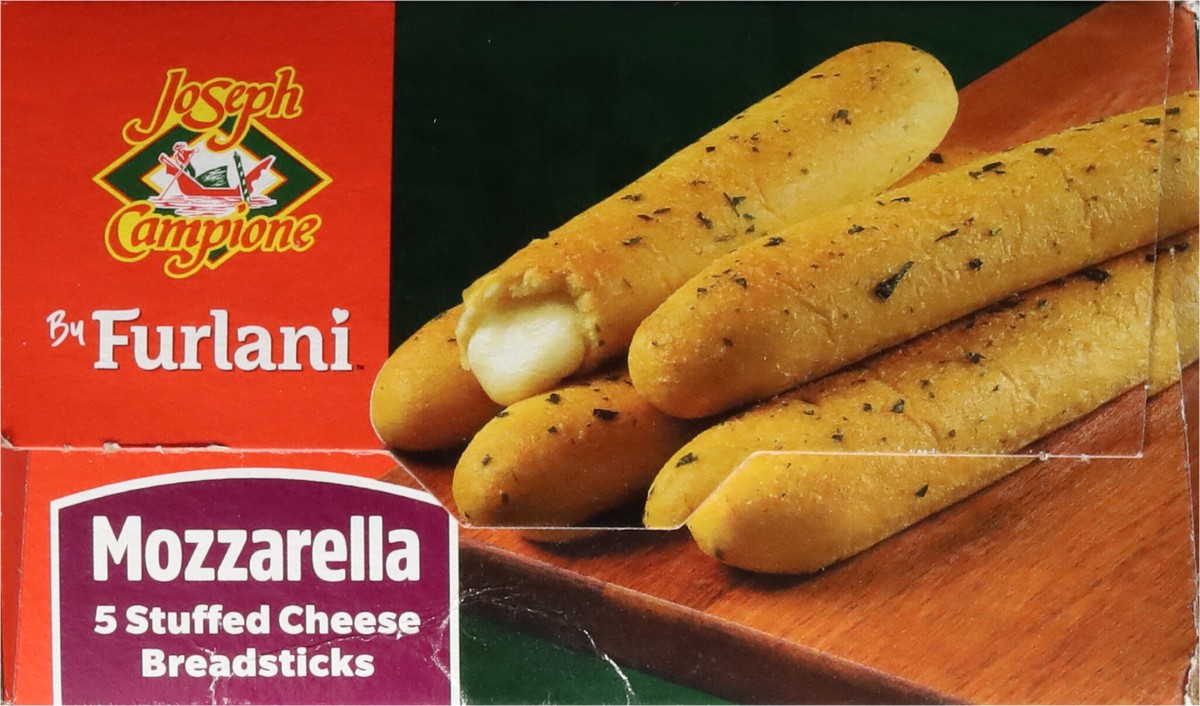 slide 9 of 9, Joseph Campione 5 Stuffed Cheese Mozzarella Breadsticks 11.5 oz, 11.50 ct