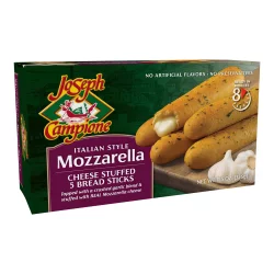 Joseph Campione Cheese Stuffed Bread Sticks, Mozzarella