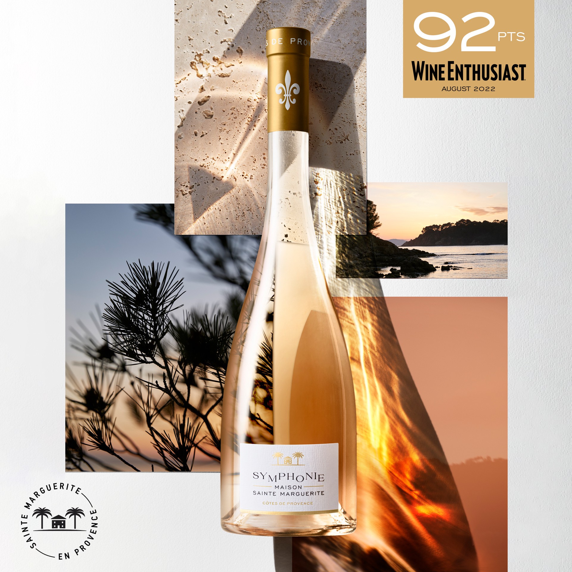 slide 6 of 7, Château Sainte Marguerite Symphonie Rosé Wine 2024, 750mL Bottle, 13% ABV, 750 ml