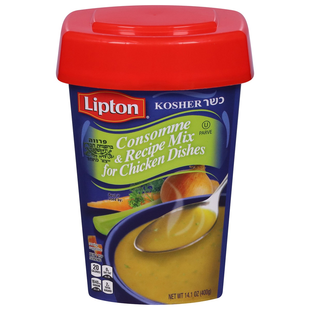 slide 1 of 9, Lipton Consomme & Recipe Mix 14.1 oz, 14.1 oz