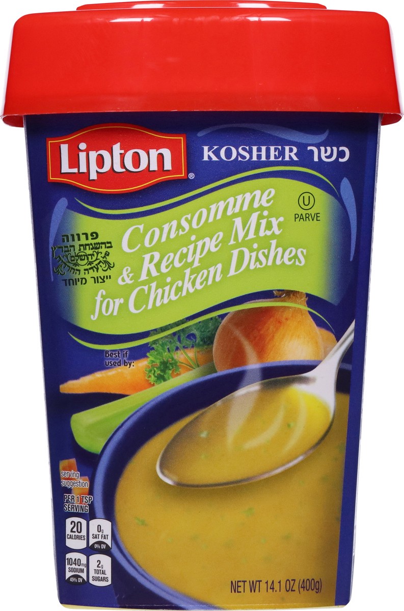 slide 8 of 9, Lipton Consomme & Recipe Mix 14.1 oz, 14.1 oz