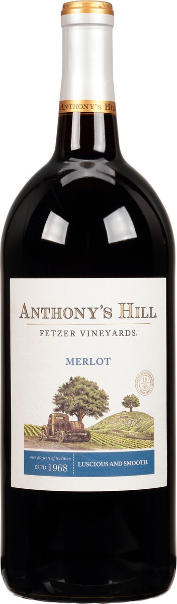 slide 4 of 12, Anthonys Hill Anthony's Hill Merlot, 1.50 liter