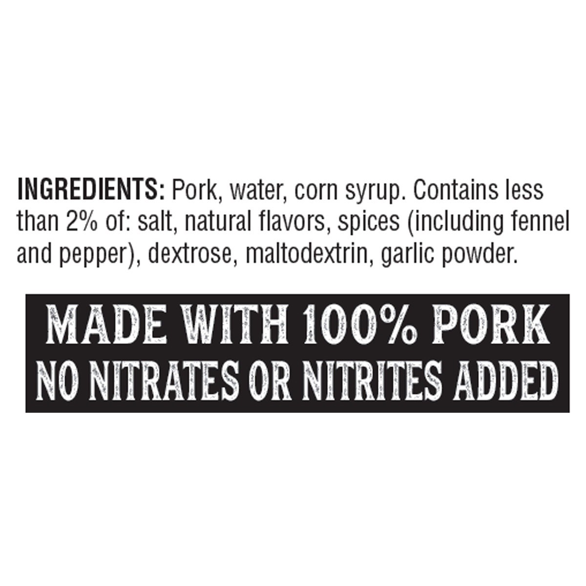 slide 6 of 8, Hillshire Farm All Natural* Mild Italian Pork Sausage, 5 Count, 19 oz. (Fresh), 53.84 g