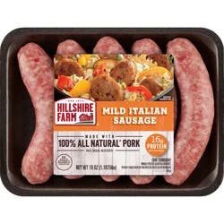Hillshire Farm Mild Italian Pork Sausage Links, 19 oz