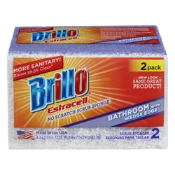 Brillo Estracell Sponges Scrub No Scratch