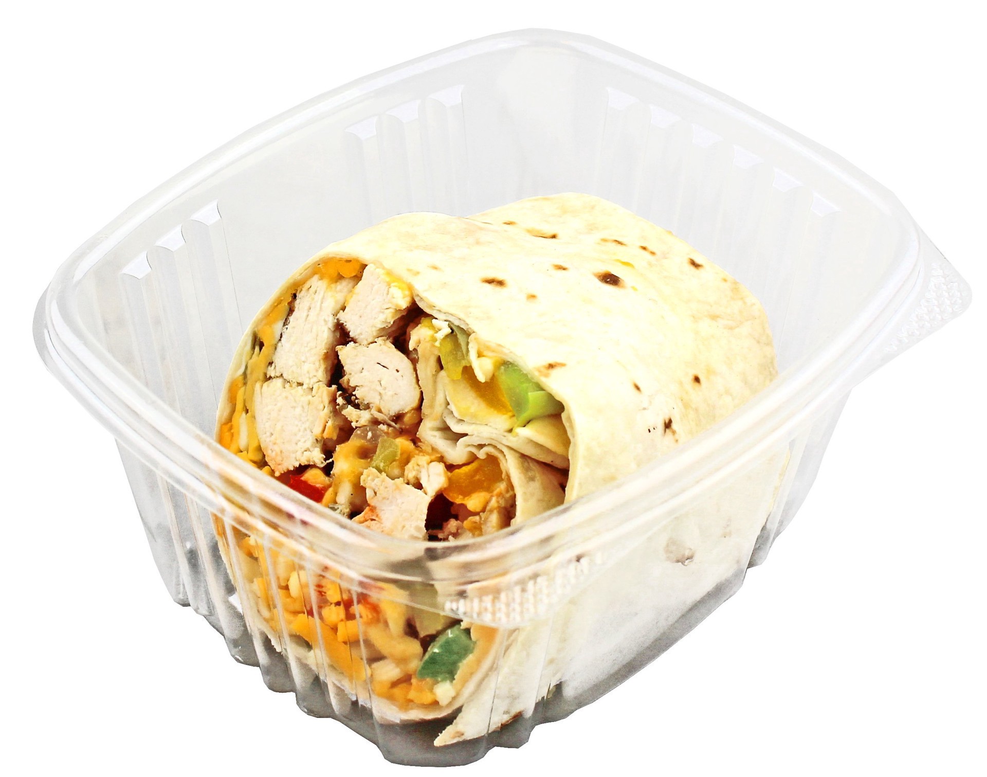 slide 1 of 1, Central Market Chicken Fajita Wrap, 1 ct