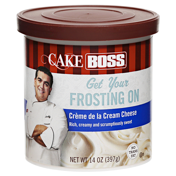 slide 1 of 1, Cake Boss Creme de la Cream Cheese Frosting, 1 ct