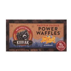Kodiak Cakes Power Waffles, Blueberry, 10.72 oz/8 Ct