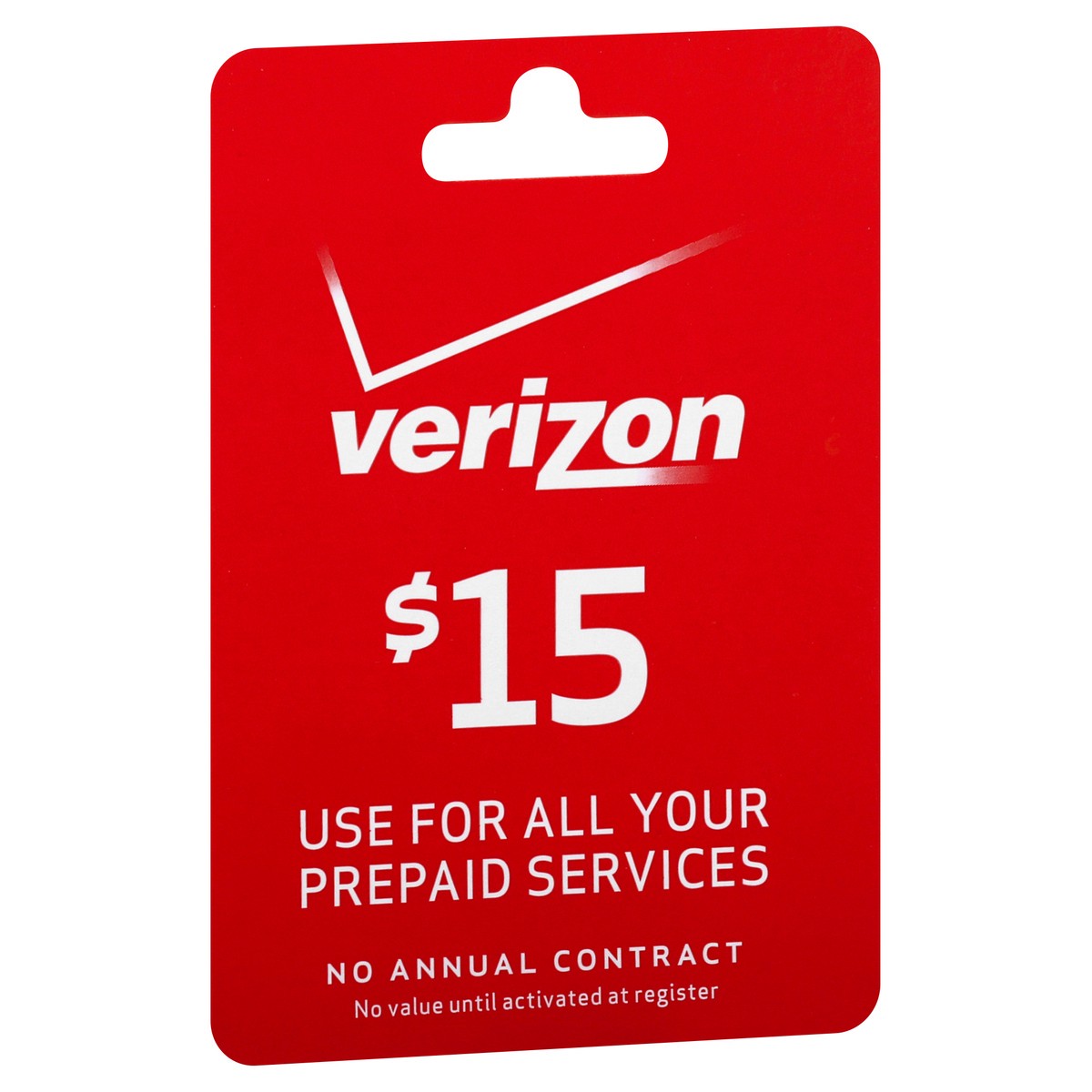 slide 7 of 9, Verizon Refill Card 1 ea, 1 ea